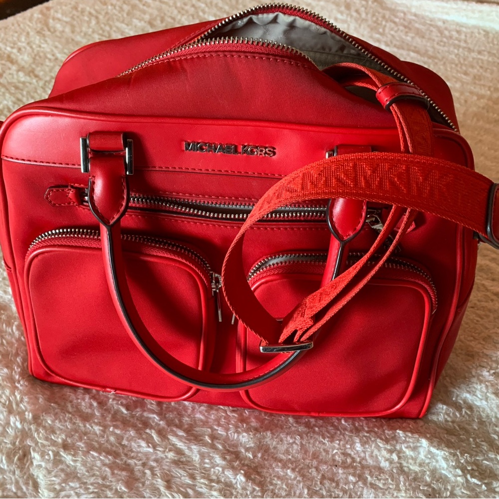 Red Michael Kors Purse